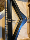 Engraved Wood Hanger Gift Package includes 1 tie hanger 3 suit hangers and 3 shirt hangers