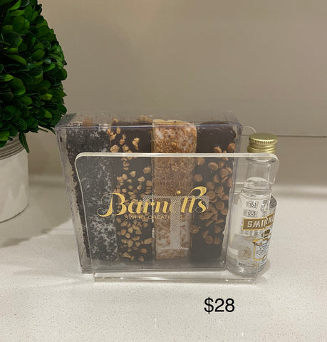 Engraved Napkin Bencher Holder filled